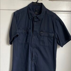 Buffalo David Bitton- Dark Blue Casual Button Down Shirt